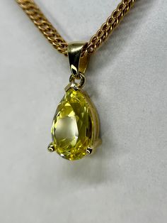 Perfect summer jewelry gift. Lab grown corundum sapphire of yellow color looks magnificent in either solid yellow 14k gold or silver minimalist pendant for necklace.  Choose your desired size of gemstone in the listing menu and we will gladly and professionally process your order and ship it to you with certificate and eternal guarantee.  Please pair attention that processing time in this particular listing is a bit longer than usual and we can only guarantee it during 5 weeks. However we do all Yellow Sapphire Pendant, Minimalist Pendant, Unique Holiday Gifts, Sapphire Pendant, Jewelry Lookbook, Teardrop Pendant, Unique Gifts For Her, Yellow Sapphire, Sapphire Gemstone