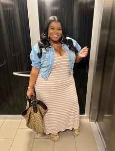 Long Dresses Casual Plus Size, Plus Size 26 Fashion For Women, Modest Plus Size Fashion Summer, Everyday Spring Outfits Plus Size, 2024 Plus Size Summer Outfits, Casual Summer Dress Outfit Ideas, Plus Size Baddie Outfits Summer Casual, Maxi Dress Outfit Work, Plus Size Easter Outfit Church