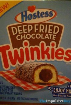 hostess deep fried chocolate twinkies