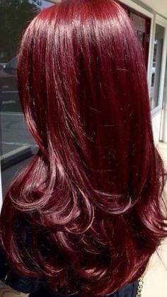 Wine Hair Color, Wine Red Hair, Red Hair Inspo, Dyed Red Hair, Hair Streaks, Dyed Hair Inspiration