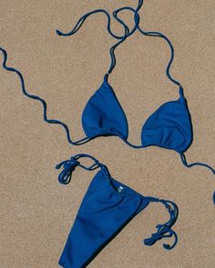 Royal blue bikini set from Gooseberry Swim. This royal blue string bikini is designed to make you look and feel sexy. Royal blue halterneck bikini for summer 2024. Gooseberry Swim, Blue Two Piece, Style Upgrade, Summer Bucket, Summer Of Love, Summer 2024, Pretty Outfits, String Bikinis, Royal Blue