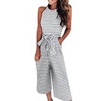 Check this out on Amazon Womens Summer Jumpsuits, Loose Romper, Beach Jumpsuits, Wide Leg Pants Outfit, Jumpsuit Casual, Loose Jumpsuit, Blazer Outfit, Moda Chic, Womens Fashion Casual Summer