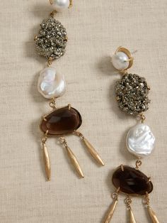 Greek Goddess Hecate, Smokey Quartz Jewelry, Mineral Formations, Goddess Hecate, Ancient Greek Goddess, Smoky Quartz Jewelry, Rock And Mineral, Beads Accessories, Mineral Jewelry