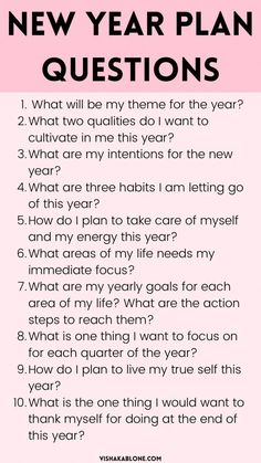 Plan for a successful New Year with these 10 questions - Vishaka Blone #NaturalRemediesForCoughAndSoreThroat Vishaka Blone, New Year Goal Setting, New Year Plan, Goal Ideas, Control Quotes, Euphoria Quote, 2025 Planner, New Mindset, Better Self