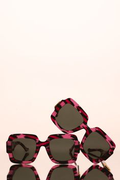 Gucci square frame sunglasses in fuchsia leopard. Acetate 100% UVA/UVB protectionTemple Length: 5.7", Lens height: 1.8", Nose bridge length: 0.9" Made in Italy Pink Gradient Sunglasses In Acetate, Pink Rectangular Polarized Sunglasses, Pink Acetate Sunglasses With Mirrored Lenses, Trendy Gucci Acetate Sunglasses, Pink Gucci Sunglasses With Uv Protection, Gucci Pink Sunglasses With Uv Protection, Gucci Square Frame Sunglasses For Summer, Pink Tinted Acetate Sunglasses, Gucci Pink Sunglasses With Tinted Lenses