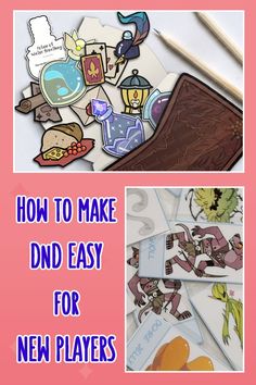 how to make handmade and easy cards for new players