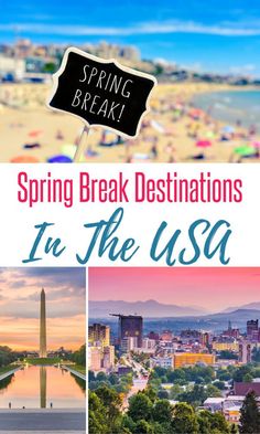 spring break destinations in the usa