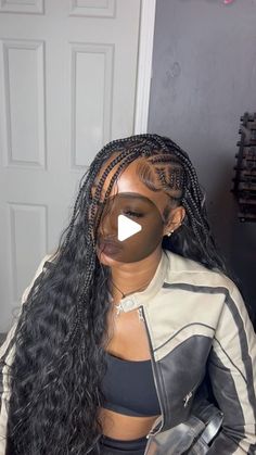 THA$TYLIST☆ on Instagram: "3 reasons why my fulani flip over quickweaves are a game changer 🙈  1) for all my indecisive girlies  as an indecisive girl, I definitely know what it’s like to be torn between 2 styles loll!! sometimes you may want a 30” buss down but on the other hand, you wouldn’t mind having braids as well. if this screams you, then this is the perfect style for you… why choose one when you can have BOTH🥰  2) it’s little to no leavout  because of the curve method I use when applying the tracks onto your stocking cap, only a small piece of the track is visible! I personally like to leave out a tiensy 🤏🏾 bit of leave-out for extra coverage. BUT, there are enough braids to cover the track as well. So the choice is solely up to the client :)  3) super versatile what makes thi Half Cornrows Half Sew In Weave Curly, Flip Over Fulani Braids Quick Weave, Fulani Flip Over Braids With Sew In, Flip Over Braids With Sew In, Braids With Tracks In The Back, Braids In Front Sew In The Back, Braided Sew In, Fulani Quick Weave Hairstyles, Braids And Sew In