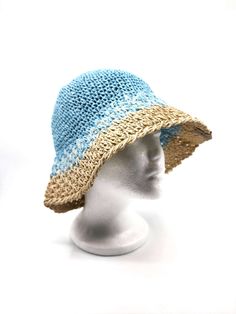 Colors: Light Blue Cheap Blue Crochet Hat For Summer, Light Blue Summer Hat, One Size Fits Most, Blue Summer Sun Hat Cap, Light Blue Summer Hat (one Size Fits Most), Adjustable Light Blue Bucket Hat For Summer, Adjustable Light Blue Bucket Hat For Beach, Blue Sun Hat Cap For Summer, Adjustable Light Blue Sun Hat For Beach, Adjustable Light Blue Sun Hat For The Beach