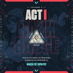 the poster for act radio's back badge event