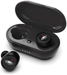 an image of two ear buds in the case