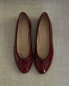 Aura Red, Burgundy Ballet Flats, Online Scrapbook, Expensive Shoes, Fall Fits