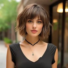 50 Chin Length Haircuts: Chic Styles for a Trendy Look In 2023 Bob Hairstyle Ideas, Trendy Bob, Chin Length