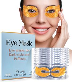 PRICES MAY VARY. ✔Yfulfill Cold Paste Eye Mask can effectively diminish the formation of fine lines, wrinkles, crow-feet lines around the eye area, minimizing eye-bags and fades dark circles remarkably (two different color provided) ✔Unique formulation: Making by mainly a variety of plant ingredients extract, non-toxic and odourless. Making it moisturizer, nourishing, firming and repairing functions. Perfect to better cellular metabolism and blood circulation around the eye tissues. keep away fr Masks Skincare, Facial Massage Techniques, Under Eye Patches, Turmeric Face Mask, Eye Brightener, Combo Skin, Dark Under Eye, Undereye Circles, Eye Masks