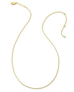 The definition of versatility, this chain is every necklace’s favorite style to be paired with. Meet the Mini Paperclip Chain Necklace in 18k Gold Vermeil, the effortless and on-trend layering essential you don’t have to think twice about. Metal 18k Yellow Gold Vermeil What is Vermeil? Vermeil (that’s pronounced ver-may) is a gold plating technique that dates back to the 19th century. While other jewelers plate over less durable metals, our vermeil starts with a Sterling Silver base and is plate Necklace Kendra Scott, Plating Techniques, Paperclip Chain Necklace, Sold Out Sign, Birthday Discount, Demi Fine Jewelry, Layering Necklace, Kendra Scott, Paper Clip