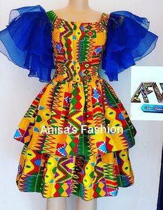 Latest Ankara Short Grown, Kitchen Party Dresses African, Kitchen Party Dresses, African Traditional Wear, Ankara Short, Kitchen Party