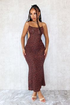 Born To Be Wild Print Mesh Long Dress – EDGE Mesh Long Dress, Wild Print, Cute Casual Dresses, Heart Rhinestone, Born To Be Wild, Casual Day Dresses, Essential Dress, Womens Style, Wedding Dresses Strapless