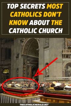 the top secrets most catholics don't know about the catholic church