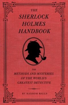 the shelbock holmes handbook, with an image of a man's head