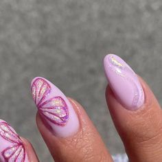 Bibble Barbie Nails, Fairytopia Nails, Sugarplum Fairy Nails, Gel X Nail Designs 2024, Ballet Nails Designs, Sparkly Pink Acrylic Nails, Barbie Core Nails, Chrome Purple Nails, Pink Kawaii Nails