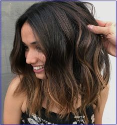 Dark Brown Caramel Balayage, Short Brunette Hair, Caramel Balayage, Caramel Hair, Ombré Hair, Effortless Hairstyles, Ash Blonde