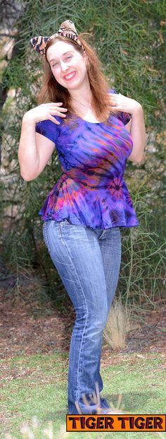 A fun and lively top that works well at a festival, but can also add color in an office environment! We have these beautiful Tops! Hand dyed and extremely bright and bold! Spandex Rayon Mix, extremely soft and comfortable! We have other designs and sizes available in the shop homepage! Available in Blues, Greens, Purples and Rainbow. Wash in cold water dry low! Stretch Purple Tops For Festival, Stretch Purple Top For Festival, Multicolor Hand Dyed Tops For Summer, Hippie Tie Dye Tops For Festivals, Summer Fitted Tie Dye Tops, Hippie Stretch Tops For Festivals, Fitted Tie Dye Tops For Summer, Hippie Festival Stretch Tops, Fitted Tie Dye Hippie Tops