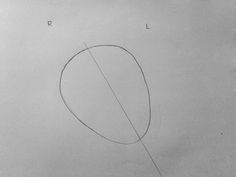 a pencil drawing of a balloon flying in the sky with an arrow drawn on it's side