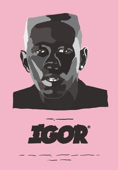 an image of a man with the word igor on it