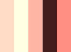 the color palette is pink and brown