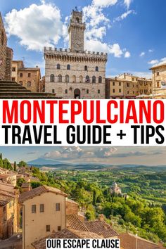 the top things to see and do in montepulcano travel guide