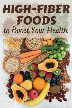 Foods High In Fiber, High Fiber Foods List, Fiber Foods List, Fiber Rich Diet, Fiber Rich Vegetables, Insoluble Fiber, Kids Foods, Clean And Delicious, High In Fiber