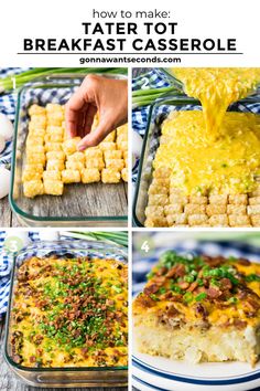 how to make tater tot breakfast casserole