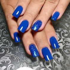 27+ Simple Acrylic Nail Designs, Ideas Design Trends Premium PSD, Vector Downloads Plain Acrylic Nails, Simple Nail Designs Acrylic, Nail Art Bleu, Light Blue Nail Designs, Blue Nail Art Designs, Natural Nail Designs, Light Blue Nails, Plain Nails, Makeup Hacks Beauty Secrets