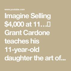 Imagine Selling $4,000 at 11…😳

Grant Cardone teaches his 11-year-old daughter the art of sales in real time. Watch as he guides her through closing a $4,000 client, proving that anyone can learn sales with the right mentor. This inspiring moment highlights the importance of confidence, mentorship, and starting young. Whether you’re in sales or just want to be motivated, this is a must-watch!

#sales #sucess #entrepreneur #motivation #grantcardone 

Fair Use Disclaimer

This video is for ...