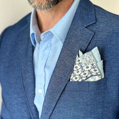 In a world of mass-produced fashion, it's the details that make all the difference.Drawing inspiration from the rich history of Naples (Napoli in Italian), dating back to the 9th century B.C., this silk pocket square showcases a tapestry of architectural and cultural influences shaped by centuries of conquerors and rulers. Named after Portici, a town nestled at the base of the iconic Vesuvius volcano renowned for its silk weaving until the early 20th century, this pocket square embodies both her Classic Blue Silk Pocket Square, Elegant Blue Silk Pocket Square, Vesuvius Volcano, Square Scarf Tying, Formal Tie, Evening Wraps, Italian Suit, Silk Weaving, Long Silk Scarf