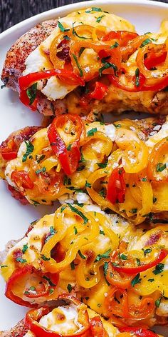 Creamy Cajun Chicken Bake Cajun Chicken Bake, Chicken With Bell Peppers, Stuffed Bell Peppers Chicken, Creamy Cajun Chicken, Homemade Cajun Seasoning, Clean Eating Lunch And Dinner Recipes, Bell Pepper Recipes, Ayam Bakar, Chicken Bake