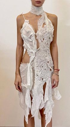 Taste of Moon - White Flame Dress White Lace Outfit, Flame Dress, Lace Outfit, Photoshoot Outfits, Crop Top Blouse, Cutout Dress, 8 Days, Dress Suits, Cami Dress