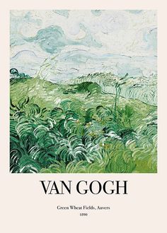 the cover of van gogh's green wheat fields