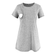 Solid maternity and nursing shirt PROCESSING 2 - 3 WEEKS Fabric: Polyester Breastfeeding Shirt, Trendy Girls Outfits, Clothes For Pregnant Women, Nursing Top, Pregnancy Tshirts, T Shirts Women, Fashionable Baby Clothes, Nursing Tops, Maternity Pants