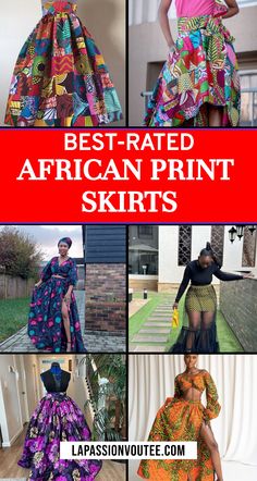 Check out the 23 Hottest African Print Skirts & Where to Get Them! Other than ankara dresses, I feel like African print skirts are super trendy among ladies. They come in various styles like midi and traditional designs. You can wear these cute and beautiful skirts for work or casual outings. Add some modern flair to your wardrobe with these trending skirts in African prints that are perfect for any occasion! Discover the latest and most stylish African print skirts for women out there right now Trending Skirts, African Attire For Women, Dresses African Print, Ankara Skirt Styles, Modern African Clothing, Trendy Ankara Styles