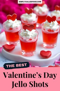 the best valentine's day jello shots