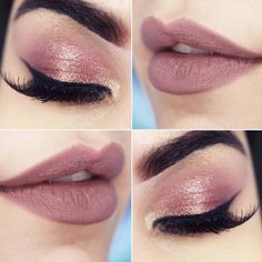 Smokey Eye Makeup Steps, Quinceanera Makeup, Bronze Makeup Look, Trending Makeup, Dewy Makeup Look, Indian Eyes, Eyeshadow Tutorials, Casual Makeup, Dewy Makeup