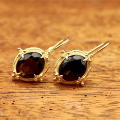 Aurelian Earrings Rectangular Earrings, Princess Earrings, Smoky Topaz, Blue Topaz Earrings, Spring Jewelry, Topaz Earrings, Gold Vermeil, Blue Topaz, Citrine