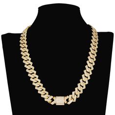 Hip Hop Jewelry-HipHop Men Women 16MM Prong Cuban Link Chain Necklace Bling Iced Out 2 Row Rhinestone Paved Miami Rhombus Cuban Necklace Jewelry Style: Hiphop/Rock Shape\pattern: Cross Pendant Size: 3256804231535254 Necklace Type: Pendant Necklaces Metals Type: Zinc alloy Material: Metal Item Type: Necklaces Gender: Unisex Fine or Fashion: Fashion Compatibility: All Compatible Chain Type: Rope Chain Brand Name: BLACK BADGE Style:Alloy Cuban Chain Necklace & Bracelets Size: 16mm Bracelet length:8inch Necklace length:18inch,20inch,22inch,24inch,30inch Material:Zinc Alloy with AAA Rhinestone Necklaces Men, Hip Hop Bling, Necklaces For Men, Cuban Chain Necklace, Cuban Link Chain Necklaces, Bling Necklace, Miami Cuban, Jewelry Style, Men Jewelry