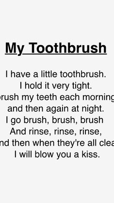 Dentist Preschool, Children Poems, Community Neighborhood, Dental Health Preschool Crafts, Fire Safety Preschool Crafts, Dental Health Crafts, Health Preschool, Dental Health Week, Movement Preschool