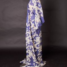 The Kimono Is In Good Condition. Traditional Ro Summer Kimono. It Is Lightweight And Pretty Sheer And See Through. It Is A Deep Blue With White Swirls And Little Pinkish, Yellowish And White Sakura, Cherry Blossom Flowers. Perfect For Summer Days At The Beach Or Hot Days At Home Or Head To The Cherry Blossom Festival. I'm Pretty Sure Its Silk, (Burns Like Silk Anyway). Measures 151 Cm Long, 62 Cm Wide Across Mid Back. Summer Yukata, White Sakura, Japanese Summer, Yukata Kimono, Kimono Yukata, Cherry Blossom Festival, Summer Kimono, Sakura Cherry Blossom, Cherry Blossom Flowers