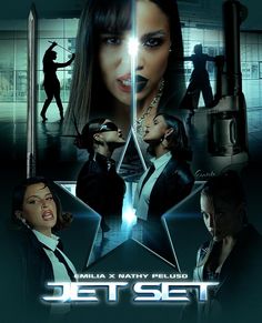 a movie poster for the film jet set