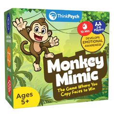 monkey mimic the game where you can copy faces to win for ages 5 and up