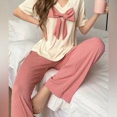 These Pjs Are So Feminine With Just A Subtle Touch Of Sexy! Spice Of Your Home Life With These Beautiful Floral Pink Pjs! New Boutique Pjs That Are Remind Me Of The Love Shack Fancy Brand! 95% Polyester, 5% Elastane Style Tags: Loveshackfancy, Floral, Feminine, Flowers, Pink, Pink Bow, Feminine, Girly, What A Girl Wants Fancy Pjs, Feminine Flowers, Pink Pjs, Love Shack Fancy, What A Girl Wants, Flowers Pink, Pink Pink, Pink Bow, Pretty In Pink