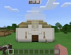 an image of a house in minecraft